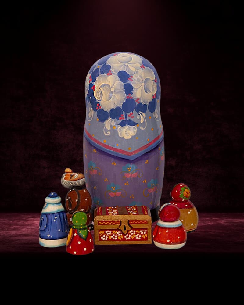 Frog Princess fairy tale matryoshka