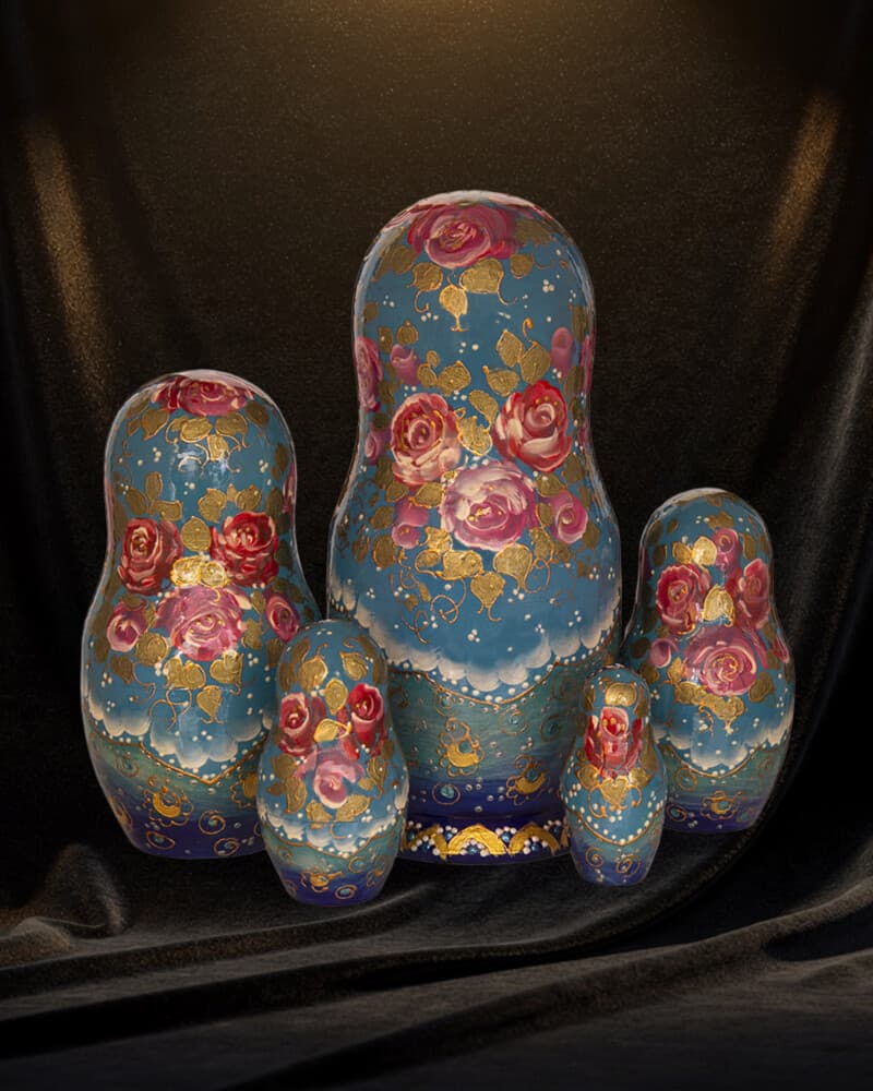 Sadko and Sea King matryoshka