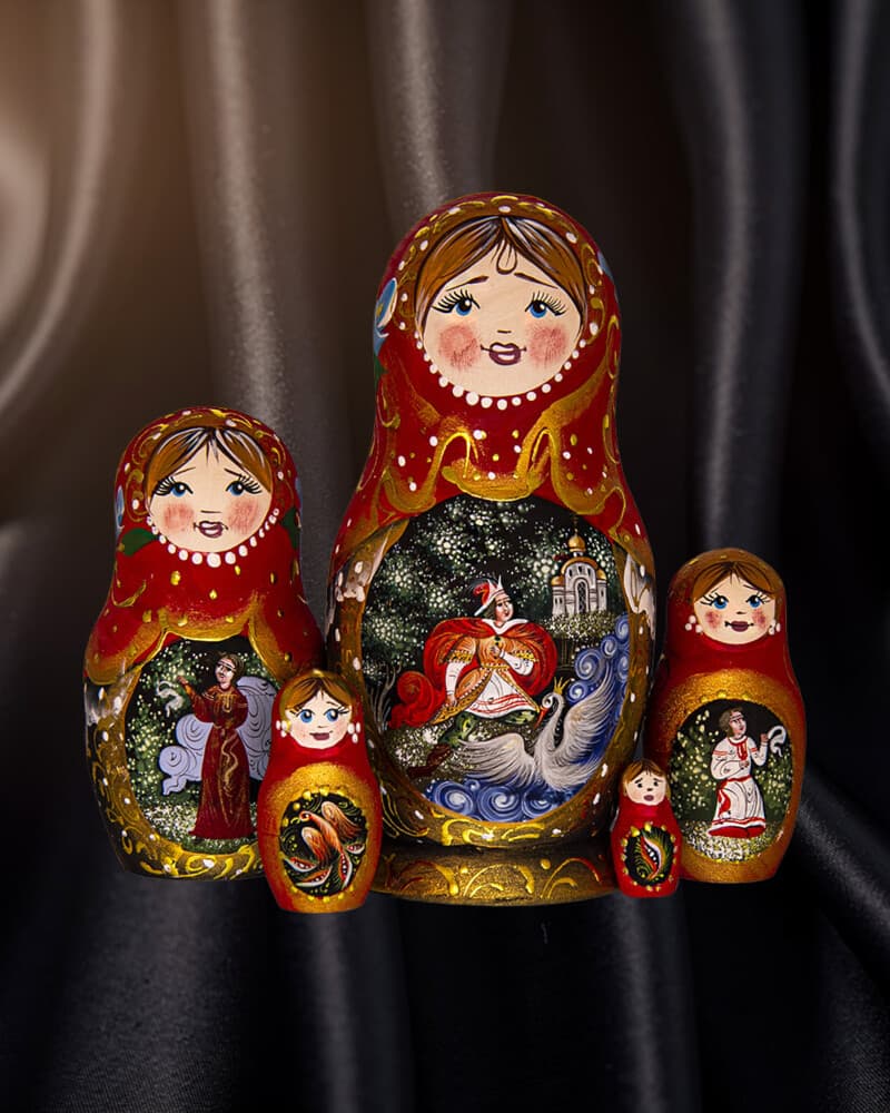 Swan Princess matryoshka set