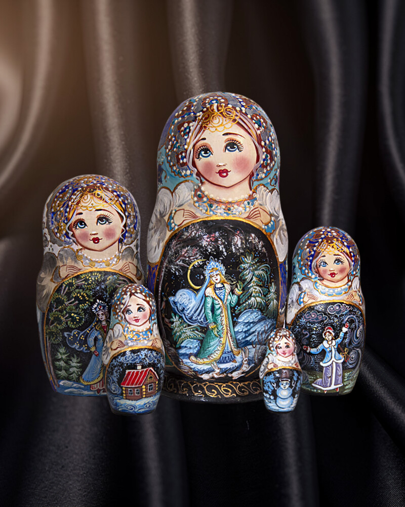 Snow Maiden fairy tale matryoshka