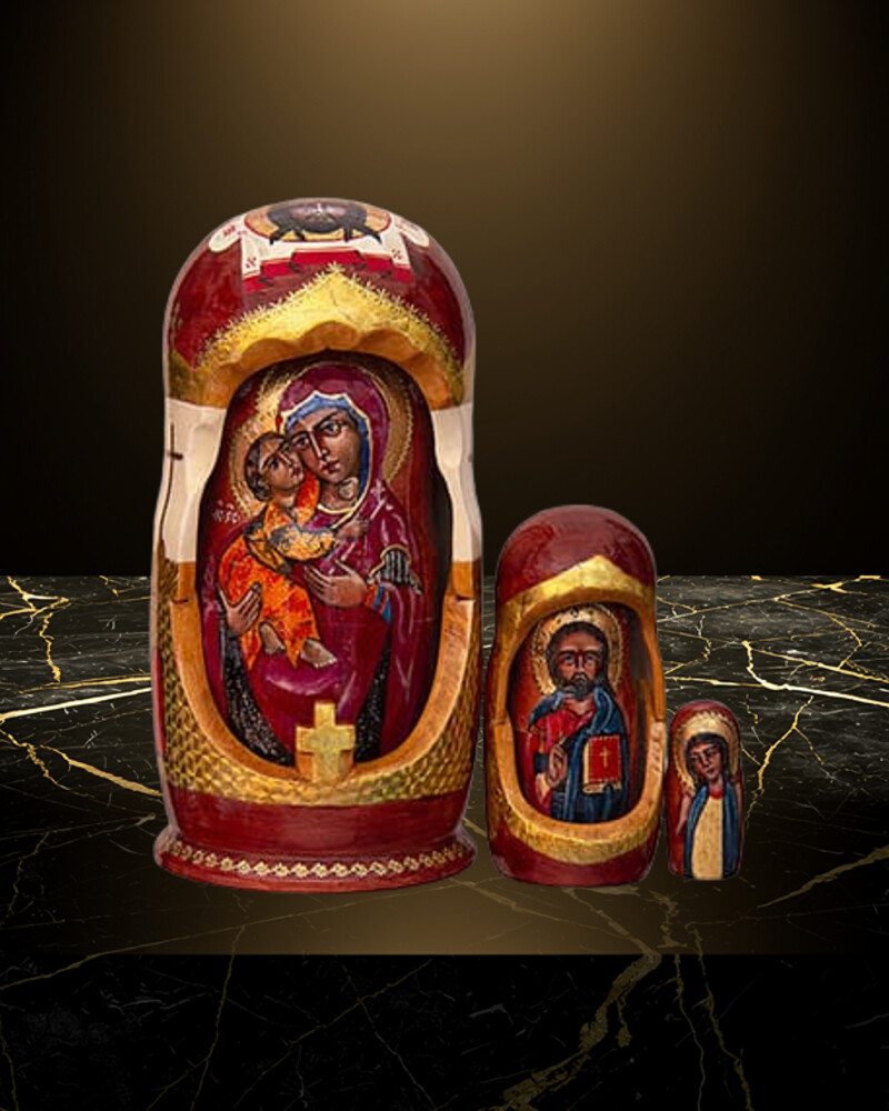 Byzantine icon matryoshka